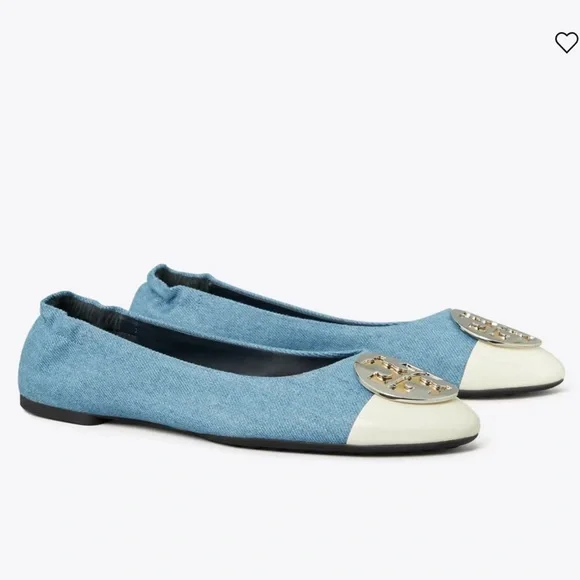 Tory Burch CLAIRE CAP-TOE BALLET - Picture 2 of 4